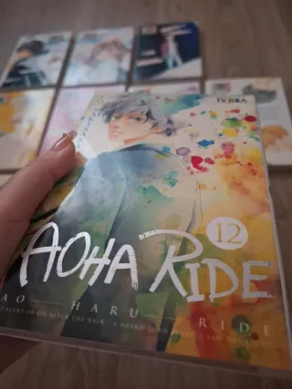 Aoha ride manga completo letras brillantes