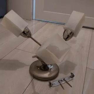 Lámpara de techo moderna 3 focos