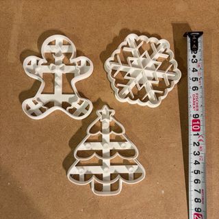 Set 6 Cortadores Galletas Navidad