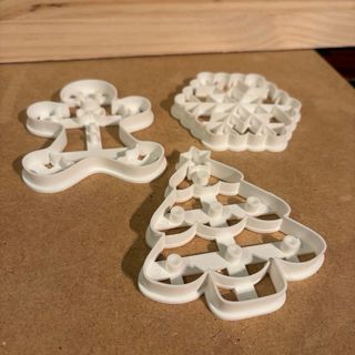 Set 6 Cortadores Galletas Navidad