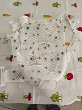 Hamaca para bañera de bebé con estrellas
