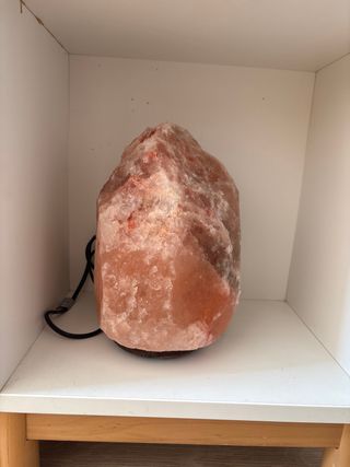 Lámpara de Sal Natural Rosa
