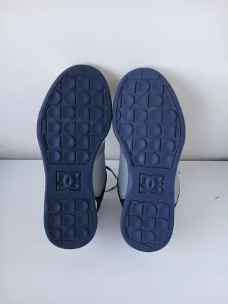 Zapatillas DC Shoes Talla 40.5 Azul/Gris