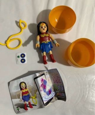 Playmobil Wonder Woman Kinder Huevo KL DC Comics