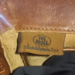 Cartella Vintage The Bridge Pelle Marrone