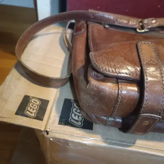 Cartella Vintage The Bridge Pelle Marrone