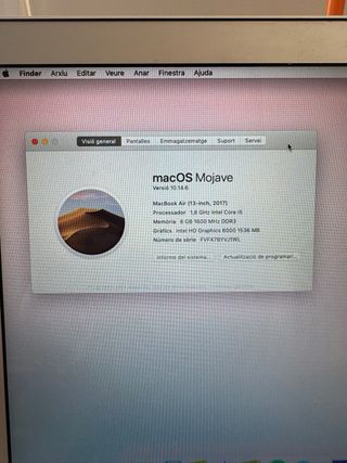 MacBook Air 2017 Plata