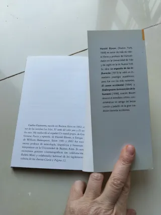 Harold Bloom y el canon literario