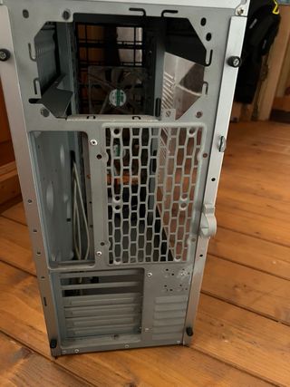 Torre PC NOX Plata y Negra