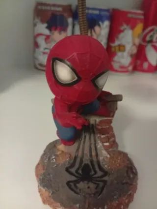 Lampada Spiderman con base