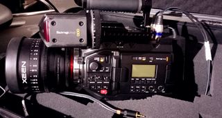 Blackmagic URSA Broadcast con ópticas