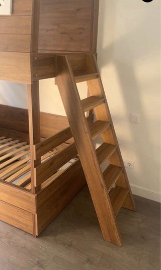 Litera casita madera