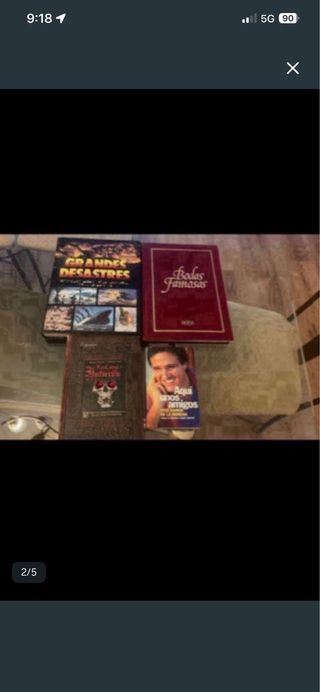 LOTE DE 5 LIBROS Y 2 CÓMICS