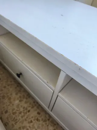 Mueble TV Ikea Hemnes Blanco