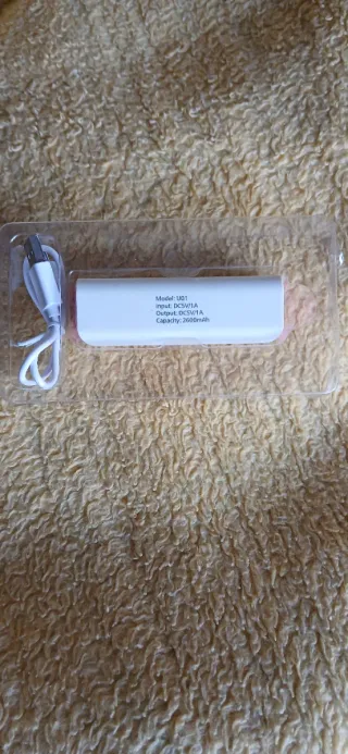 Batería Externa N-DRIVE 2600mAh