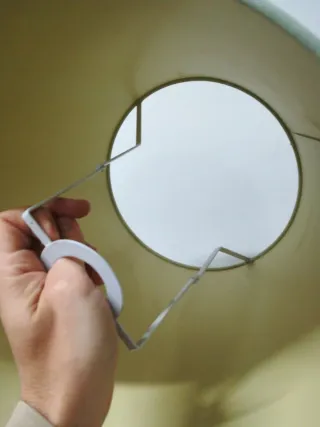 Pantalla lámpara de mesa