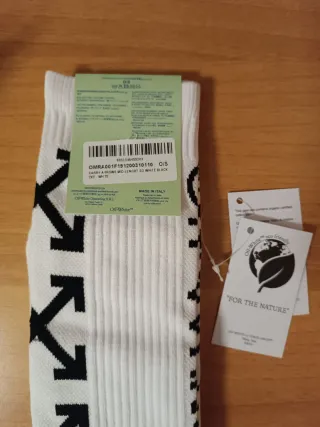 Off-White White™ calzini socks Tg 38-42