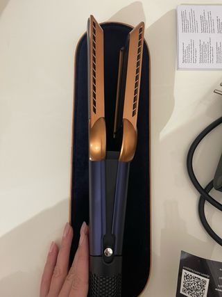 Dyson Airstrait Piastra Lisciante Blu