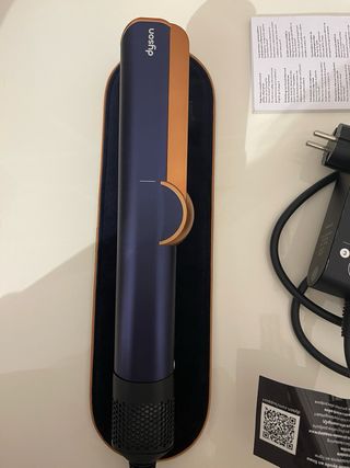 Dyson Airstrait Piastra Lisciante Blu