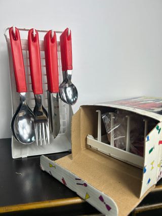 Set 24 Cubiertos Camping INOXRIV Vintage