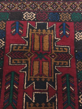 Tappeto Afghano Beluchi 143x83 cm