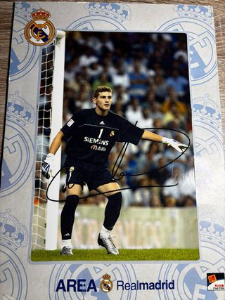 Foto Iker Casillas Real Madrid 2001