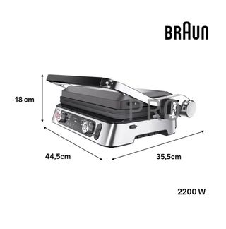 Plancha eléctrica Braun