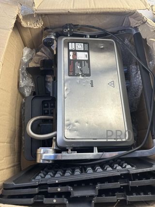 Plancha eléctrica Braun