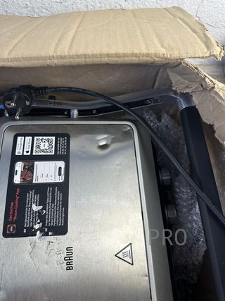 Plancha eléctrica Braun