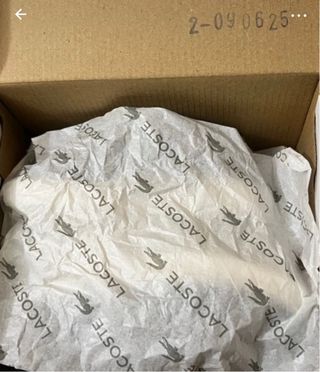 Zapatillas niño Lacoste negras y plateadas 23,5