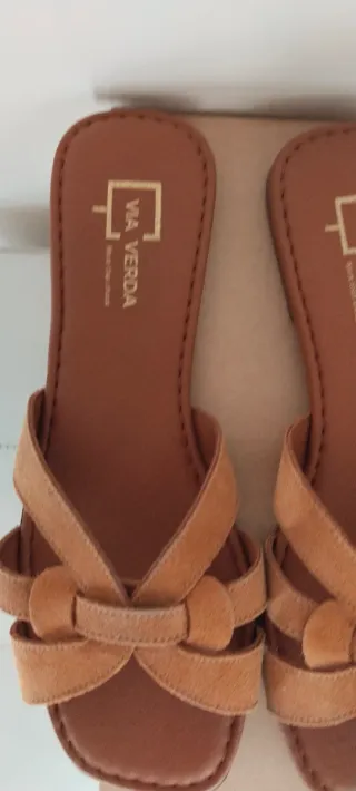 Sandalias VIA VERDA Marrón Talla 40