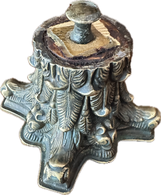 Capitello base bronzo scultura XIX