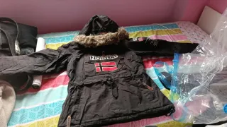 Chaquetón Geographical Norway Negro