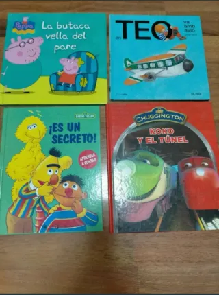 Lote 4 libros infantiles