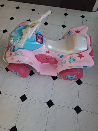 Moto infantil rosa
