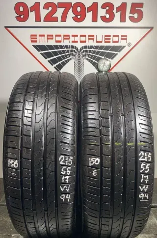215 55 17 W PIRELLI RUEDA AL 90% VIDA UTIL