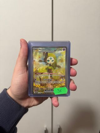 Meloetta EX Carta Pokémon Inglés