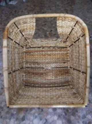 Sillones balancín  IKEA de fibra platanera, 2 uds