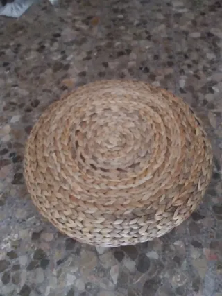 Sillones balancín  IKEA de fibra platanera, 2 uds