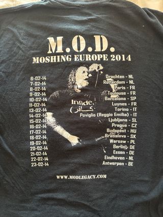 Camiseta Method of Destruction M.O.D. Legacy