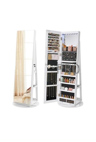 Joyero con 6 LEDs SONGMICS