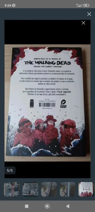 Clementine Cómic The Walking Dead