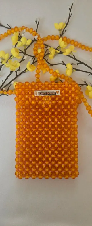Bolso de mano Irinka Brand naranja