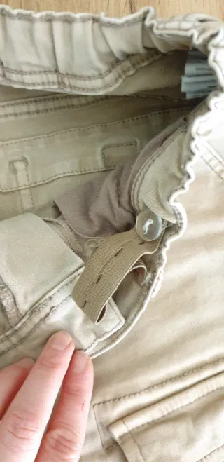 Jogger beige ragazzo 13/14 anni