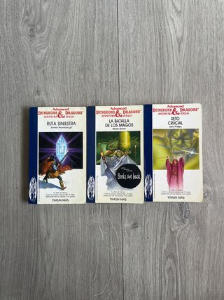 Lote 3 libros Advanced Dungeons and Dragons