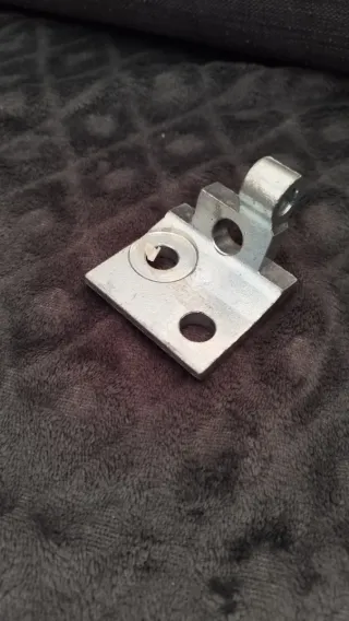 Placa Fixação VW Original Dobradiça Porta