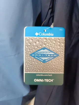 Chubasquero Columbia Azul