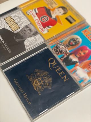 Lote CD Rock Pop: Queen, U2, Rage Against Machine