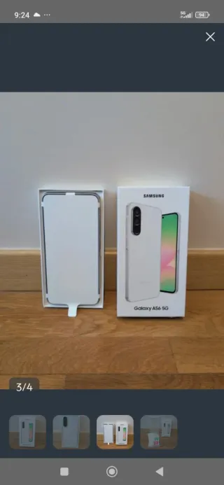 Samsung Galaxy A56 5G Blanco 256GB