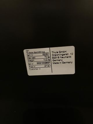 Cofre techo THULE Motion Sport, incluidas barras